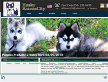 Tablet Screenshot of kansascityhusky.com
